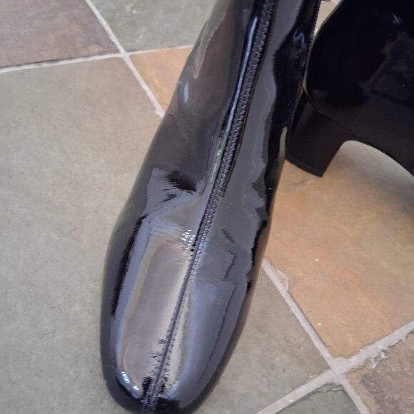 Joan Oloff Pattern Leather boots - Picture 5 of 9